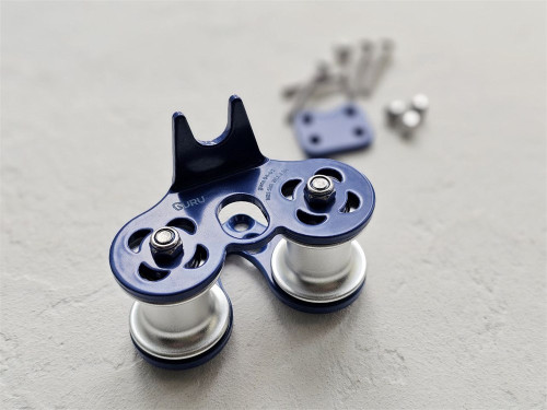  Ролик GURU Treck V2 для навесной переправы синий в Иркутске  