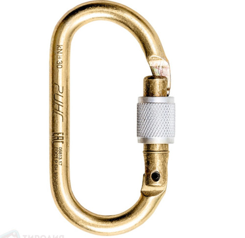  Карабин Ринг сталь овал (keylock) 3000 (3шт) в Иркутске  