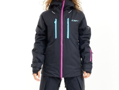 Куртка горнолыжная Dragonfly утепленная Gravity Premium Woman Black-Pink в Иркутске