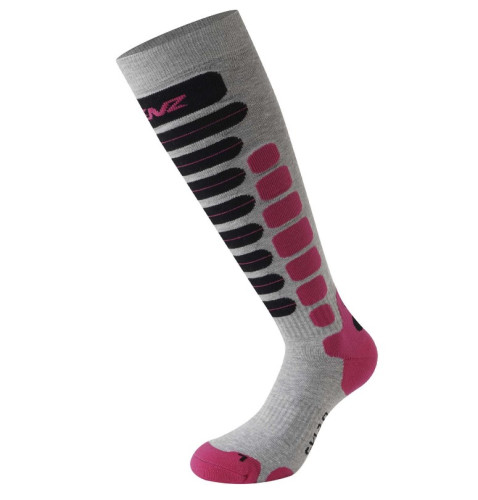 Купить Носки LENZ Skiing 2.0 Light Grey/Pink в Иркутске