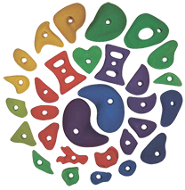  Комплект зацепок скалолазных Венто (50шт) в Иркутске  