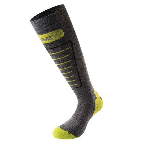 Купить Носки LENZ Skiing 1.0 Grey/Lime в Иркутске