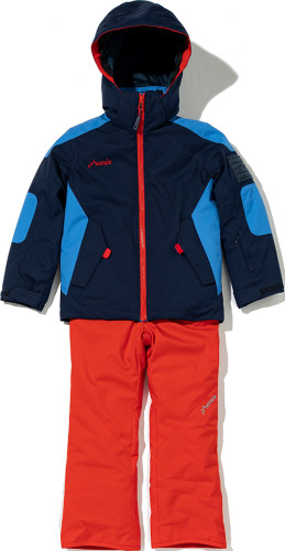 Костюм горнолыжный Phenix Aquarius Kids Two Piece сине-красный в Иркутске