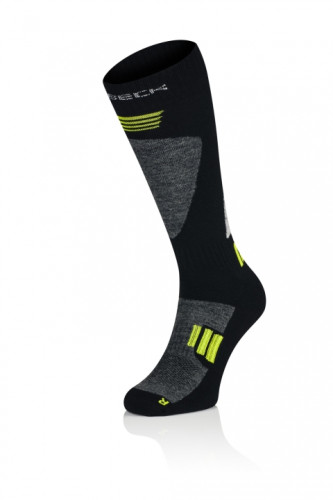 Купить Носки Brubeck Ski Forse черно-зеленый в Иркутске