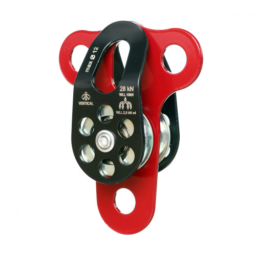  Блок-ролик Вертикаль двойной сталь с подшипником Про в Иркутске  