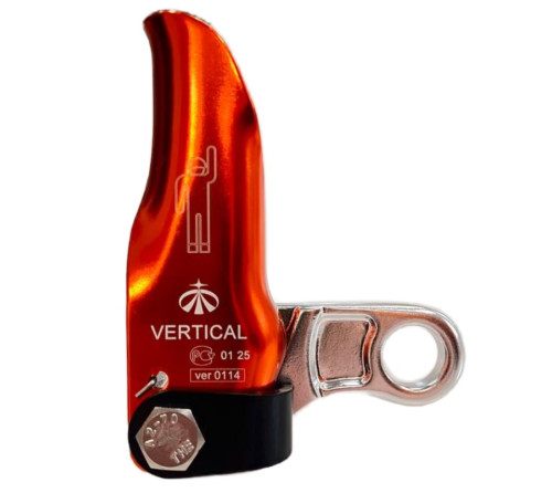  Зажим Вертикаль для двойной веревки оранжевый в Иркутске  