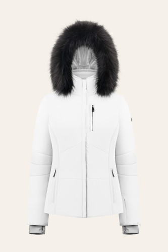 Куртка горнолыжная Poivre Blanc с иск.мехом W24-0800-WO/A белый в Иркутске