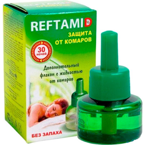 Сменный флакон с жидкостью для фумигатора Рефтамид
