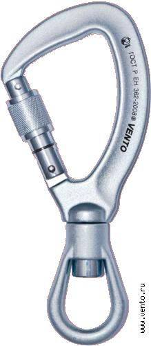  Карабин Венто Стальной с вертлюгом с муфтой в Иркутске  