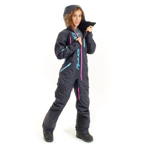 Комбинезон сноубордический Dragonfly Premium Woman Black-Pink 2023 в Иркутске