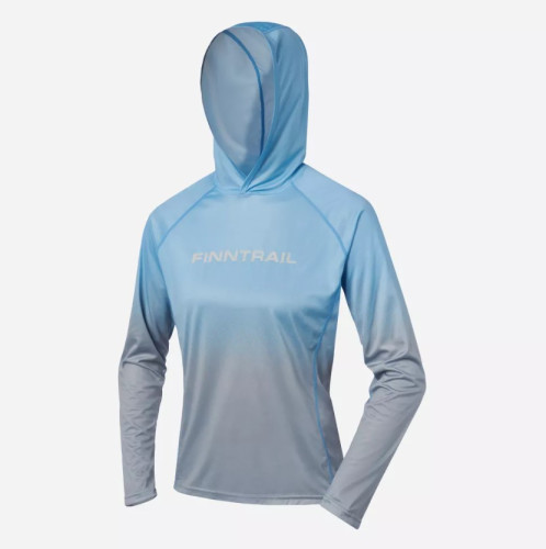Лонгслив Finntrail женский Venus Hood W 6621 LightBlue в Иркутске