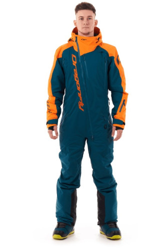 Комбинезон сноубордический Dragonfly Gravity Premium Man Dark Ocean-Orange 2024 в Иркутске