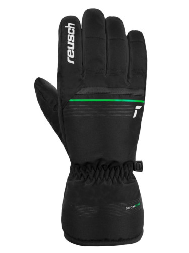 Перчатки Reusch Snow King Black/Neon Green в Иркутске