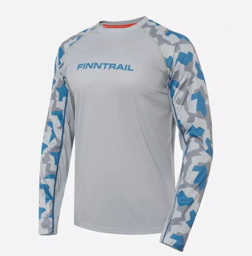 Лонгслив Finntrail Wave 6612 Grey в Иркутске
