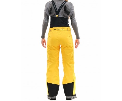 Брюки горнолыжные Dragonfly Gravity Premium Woman Yellow-Dark Ocean в Иркутске