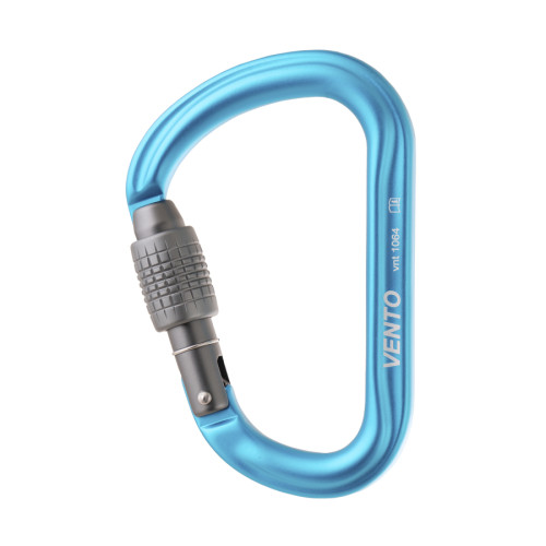  Карабин Венто Большой с резьбовой муфтой синий в Иркутске  