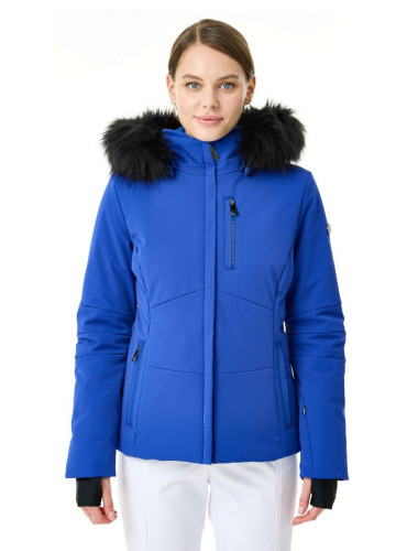 Куртка горнолыжная Poivre Blanc с иск.мехом W24-0802-WO/A синий в Иркутске