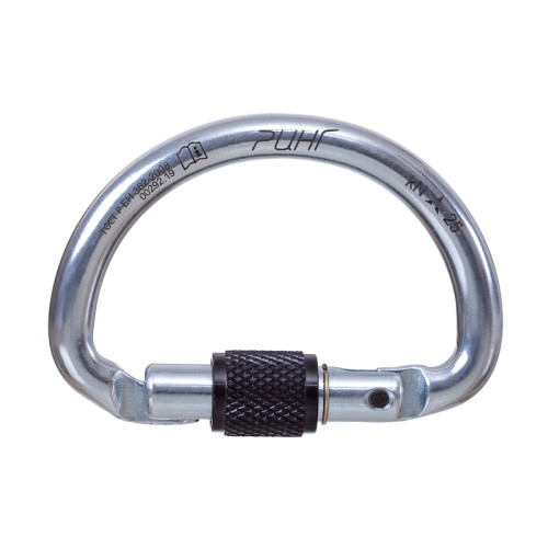  Карабин Ринг сталь полукруглый (keylock) 2500 в Иркутске  
