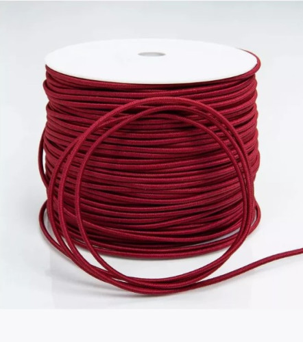 Резинка для палаток 3 мм.темно-красный