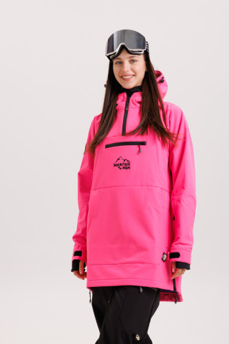 Анорак сноубордический MountainMan Barbie розовый неон в Иркутске