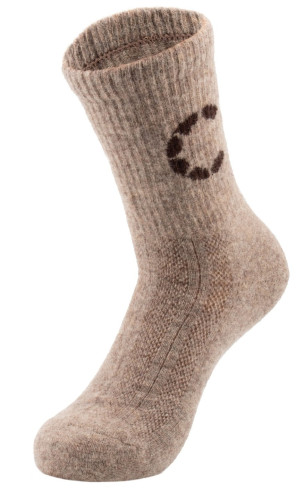 Купить Носки Следопыт Organic wool socks YAK,natural brown в Иркутске