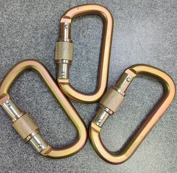  Карабин Венто Высота 512 сталь трапеция муфта (3шт) в Иркутске  