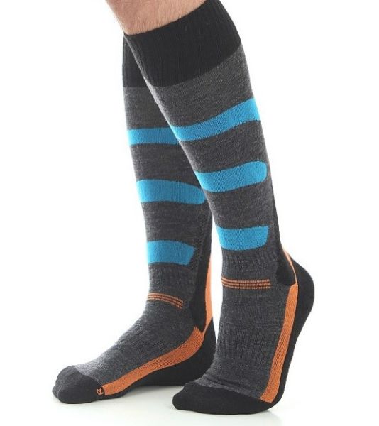 Купить Носки Brubeck Ski Forse W черный/розовый в Иркутске