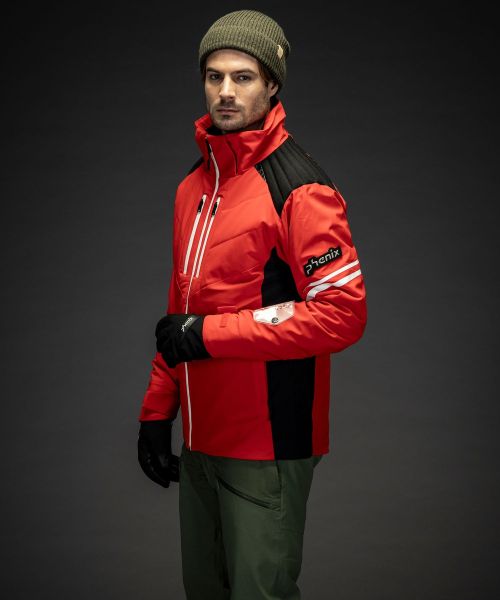 Куртка горнолыжная Phenix Traction с капюшоном RD в Иркутске