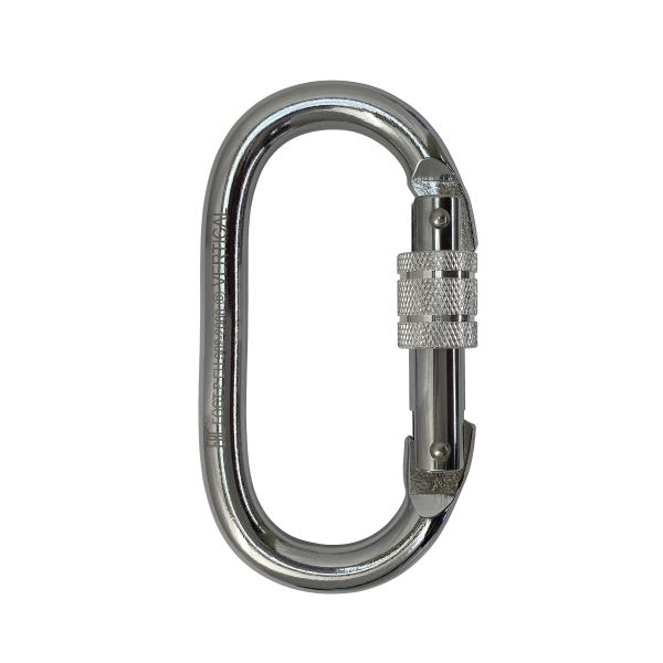  Карабин Вертикаль овал сталь ver 0208 в Иркутске  