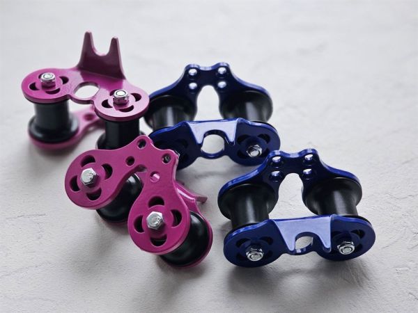  Ролик GURU Treck V2 для навесной переправы синий в Иркутске  