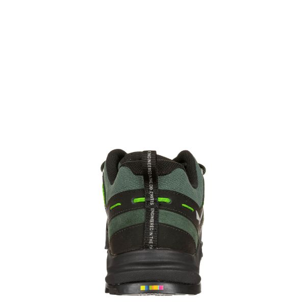 Купить ботинки salewa ms wildfire leather raw green/black в Иркутске