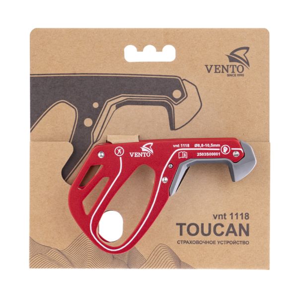  Страховочное устройство Венто "Toucan" красный в Иркутске  