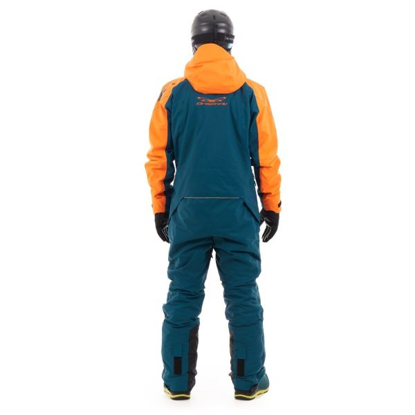 Комбинезон сноубордический Dragonfly Gravity Premium MAN Dark Ocean-Orange 2023 в Иркутске