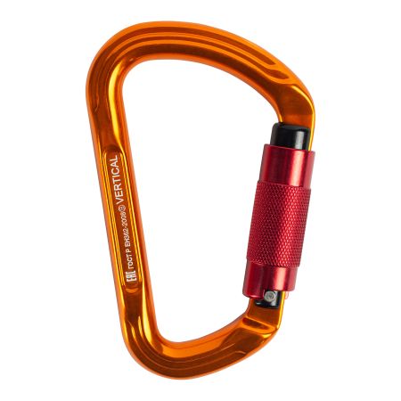  Карабин Вертикаль трапеция алюминиевый автомат (keylock) в Иркутске  