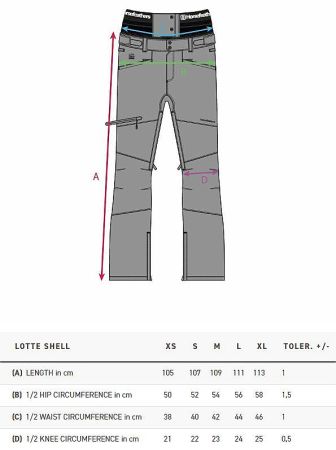 Штаны сноубордические Lotte Pants black HORSEFEATHERS в Иркутске