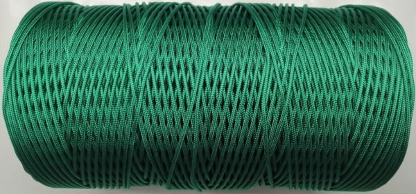  Шнур ПА плетеный 16-ти пр.с ПА серд.d 3мм зеленый,синий в Иркутске  