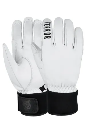 Перчатки Terror-Leather Gloves Black в Иркутске
