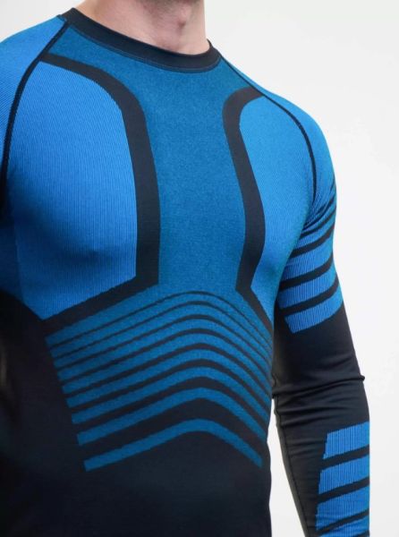 Комплект термобелья X-Line Sport мужской черный с синим NEW в Иркутске