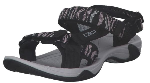 Купить сандалии cmp hamal wmn hiking nero-pale rose черный в Иркутске