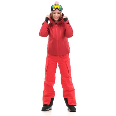 Брюки горнолыжные Dragonfly Gravity Premium Woman Red Fluo в Иркутске