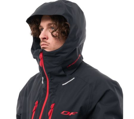 Куртка горнолыжная Dragonfly утепленная Gravity Man Black-Red в Иркутске