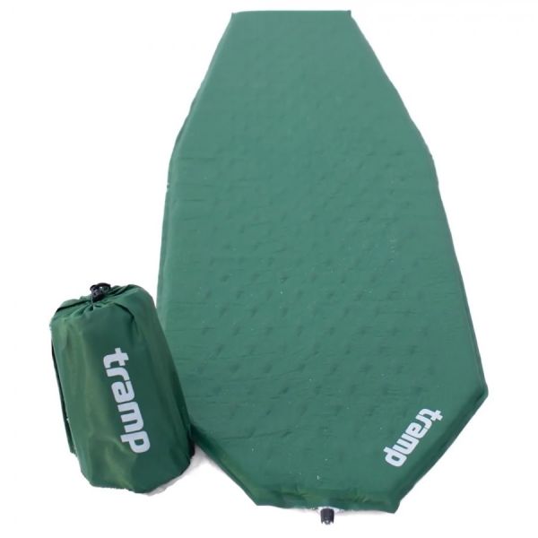 Коврик Tramp cамонадувающийся Ultralight 183*51*3см.TRI-023 зеленый