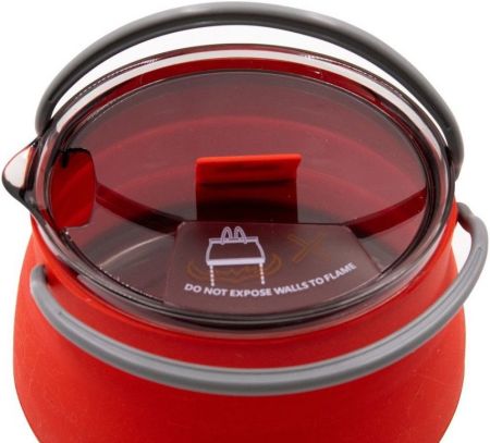 Чайник Tramp складной силиконовый 1л терракотовый