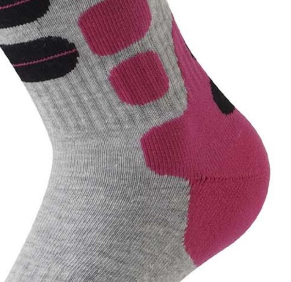 Купить Носки LENZ Skiing 2.0 Light Grey/Pink в Иркутске