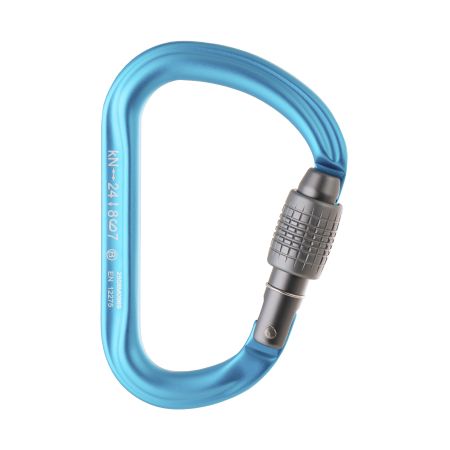  Карабин Венто Большой с резьбовой муфтой синий в Иркутске  