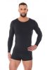 купить Футболка Brubeck Comfort Wool LS1160M графит