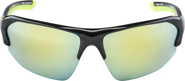 Купить очки alpina lyron hr black-neon yellow gloss/yellow mirror cat.3 в Иркутске