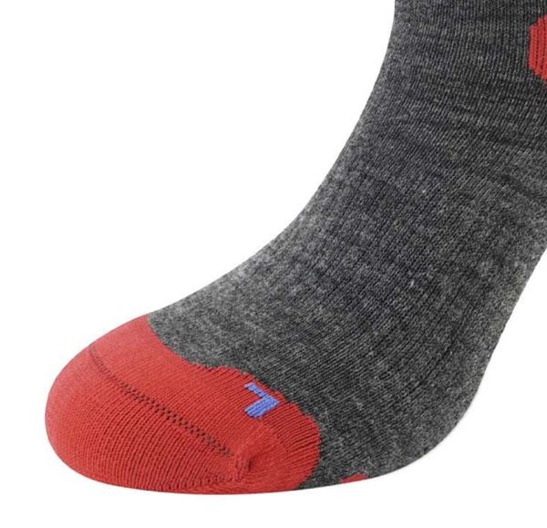 Купить Носки LENZ Skiing Kids Grey/Red/Blue в Иркутске
