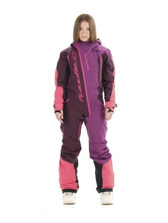 Комбинезон сноубордический Dragonfly Premium Woman Purple&Brown в Иркутске