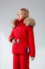 Куртка горнолыжная Poivre Blanc с иск.мехом W21-1003-JRGL/A красный в Иркутске
